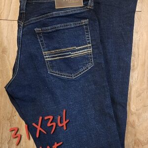 Ariat Dark Blue Slim Straight Jeans